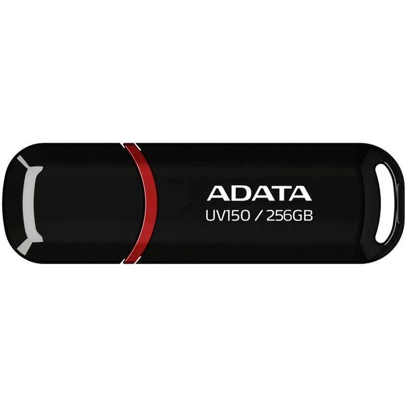 Флеш Диск A-Data 256Gb UV150 AUV150-256G-RBK USB3.0 черный