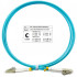 Cabeus FOP-50-LC-LC-0,5m Шнур оптический duplex LC-LC 50/125 mm OM3 0,5м LSZH