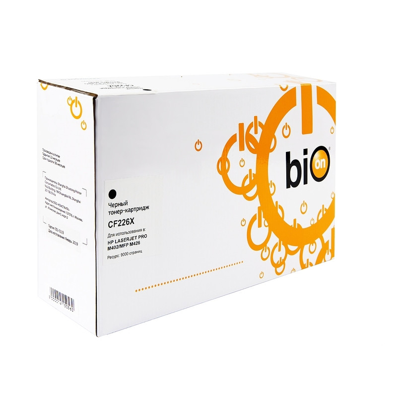 CF226X Картридж Bion для HP LJ Pro M402dn/M402n/M426dw/M426fdn/M426fdw, черный, (9 000стр.)
