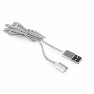 Cablexpert Кабель USB 2.0 , AM/microBM 5P - iPhone lightning, магнитный комбо кабель (CC-USB2-AMLM3-1M)