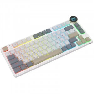 Клавиатура RK N80 беспроводная Pearly Dawn, линейные свитчи RK Red