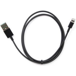 Cablexpert Кабель USB 2.0 AM/Lightning, для iPhone5/6/7/8/X, IPod, IPad, 1м, черный, пакет (CC-USB-AP2MBP)