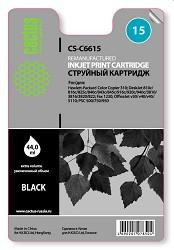 CACTUS C6615N Картридж №15 (CS-C6615) для HP DeskJet 810c/816c/825c/840c/843c/845c, черный 