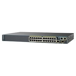 WS-C2960XR-24PD-I Коммутатор Cisco Catalyst 2960-XR 24 GigE PoE 370W, 2 x 10G SFP+, IP Lite