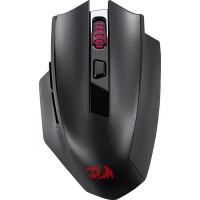 Redragon Беспроводная игровая мышь Woki 26000 DPI, черная, б.п, легкая [71523]
