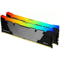 Память оперативная/ Kingston 64GB 3200MHz DDR4 CL16 DIMM (Kit of 2) FURY Renegade RGB