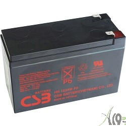 CSB Батарея HR1234W (12V, 9Ah, 34W) клеммы F2 