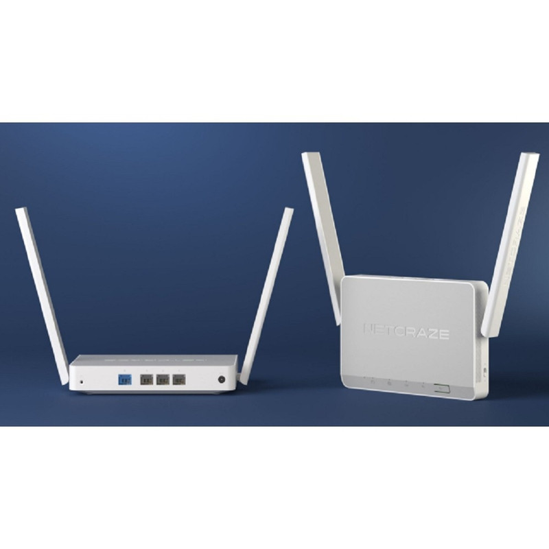 Netcraze Air (NC-1613) Интернет-центр с Mesh Wi-Fi 5 AC1200, 4-портовым Smart-коммутатором и переключателем режима роутер/ретранслятор Netcraze Air (NC-1613) Интернет-центр с Mesh Wi-Fi 5 AC1200, 4-портовым Smart-коммутатором и переключателем режима роутер/ретранслятор