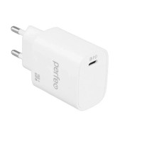 PERFEO Сетевое зарядное устройство с разъемом USB, QC3.0, 18W, белый (I4659)