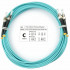 Cabeus FOP-50-ST-ST-5m Шнур оптический duplex ST-ST 50/125 mm OM3 5м LSZH