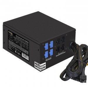 Exegate EX292211RUS Серверный БП 700W ExeGate ServerPRO-700RADS (ATX, for 3U+ cases, APFC, КПД 80% (80 PLUS), 14cm fan, 24pin, 2(4+4)pin, PCIe, 5xSATA, 4xIDE, FDD, Cable Management, black)