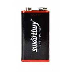 Smartbuy 6F22/1S (10/400)  (SBBZ-9V01S) (1 шт. в уп-ке)