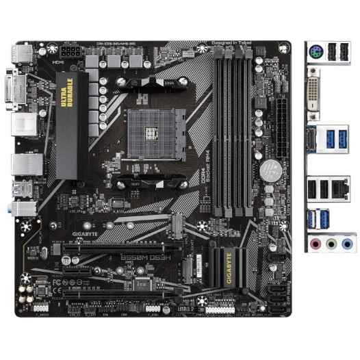 Gigabyte B550M DS3H RTL