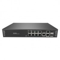 Just JT-POE31108PFM Интеллектуальный управляемый 10 портовый PoE коммутатор L2 уровня Just JT-POE31108PFM Интеллектуальный управляемый 10 портовый PoE коммутатор L2 уровня