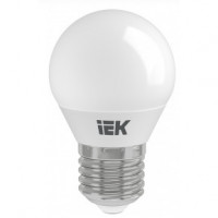 Iek LLE-G45-9-230-30-E27 Лампа светодиодная ECO G45 шар 9Вт 230В 3000К E27