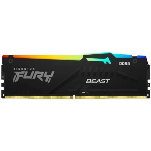 Kingston 8GB 5600MT/s DDR5 CL40 DIMM FURY Beast RGB KF556C40BBA-8