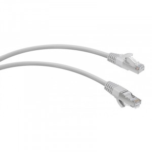 WRline Патч-корд F/UTP, категория 5е, 2xRJ45, экранированный, серый, LSZH, 2м