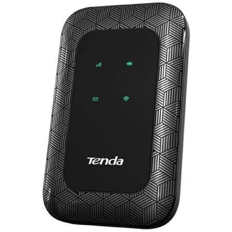 TENDA 4G180 4G LTE мобильный роутер, встроенная батарея 2100 мАч, Micro SIM slot, USB-C port