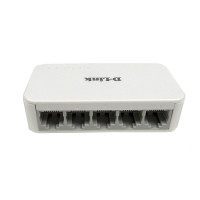 D-Link DES-1005C/F6/E Неуправляемый коммутатор с 5 портами 10/100Base-TX