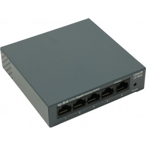 TP-Link LS105G 5-портовый 10/100/1000 Мбит/с настольный коммутатор SMB