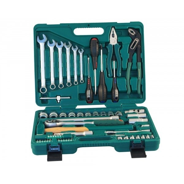 JONNESWAY (S04H52460S) Набор инструмента универсальный 1/4", 1/2"DR, 60 предметов