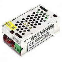 Falcon Eye FE-S-1,25/12 Открытый Блок питания. Входное напряжение 87-264V, Выходное 12V, Номинальный ток 1,25A, Рабочая температура -20 +60С, Габариты H=31/W=39/L=70, Вес 0,15кг.