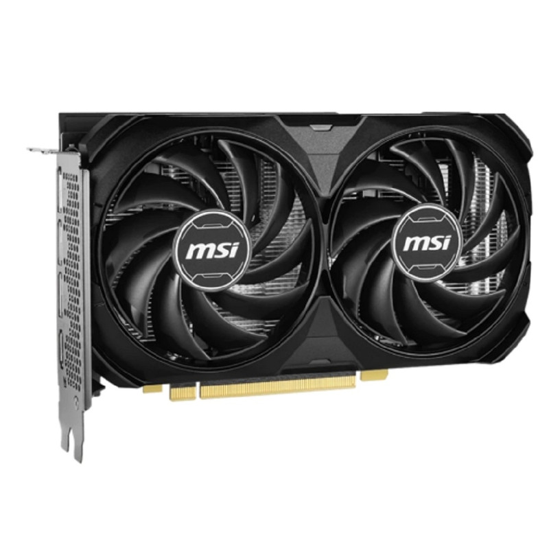 Видеокарта MSI RTX4060Ti VENTUS 2X BLACK E1 8GB GDDR6 128bit 3xDP HDMI 2FAN RTL 