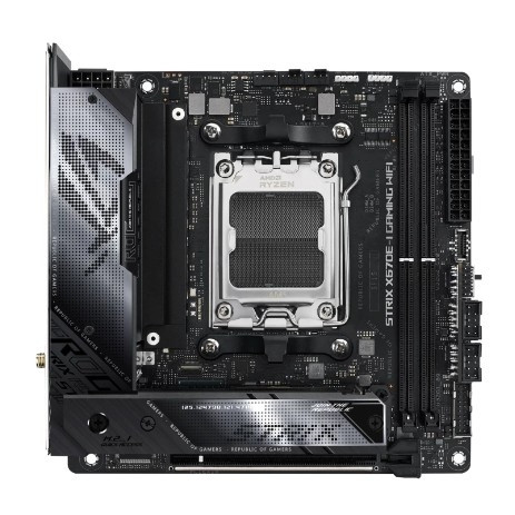 Материнская плата ASUS ROG STRIX X670E-I GAMING WIFI, SocketAM5, AMD X670, mini-ITX, Ret