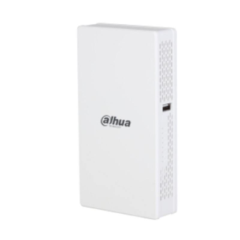 DAHUA DH-EAP6230-W Беспроводная точка доступа (настенная), 1xRJ45 1Gb (WAN, PoE), 4xRJ45 1Gb (LAN), 2xRJ45 1Gb (Pass Throught), 2.4 ГГц: 574 Мбит/с, 5 ГГц: 2402 Мбит/с