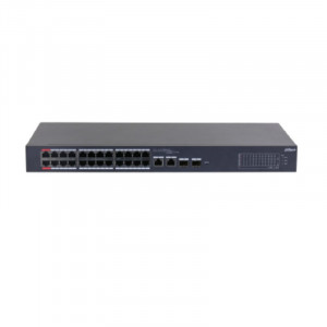 DAHUA DH-CS4226-24ET-375 24-портовый PoE коммутатор с функцией облачного управления