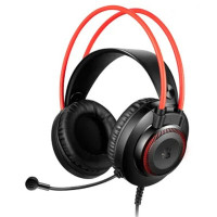 Наушники с микрофоном A4Tech Bloody G200S черный/красный 2м мониторные USB оголовье (G200S USB/ BLACK +RED) Наушники с микрофоном A4Tech Bloody G200S черный/красный 2м мониторные USB оголовье (G200S USB/ BLACK +RED)