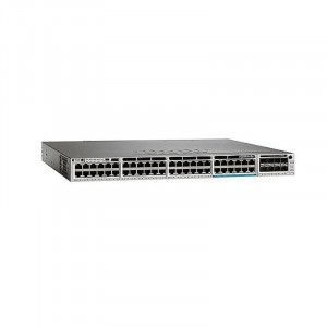 WS-C3850-12X48U-E Cisco Catalyst 3850 48 Port (12 mGig+36 Gig) UPoE IPServices