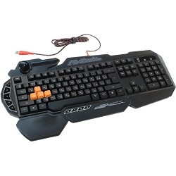 Keyboard A4Tech Bloody B314 Black USB Multimedia Gamer LED