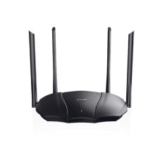 TENDA TX12 Двухдиапазонный гигабитный Wi-Fi 6 роутер AX3000, до 574 Мбит/с на 2,4 ГГц + до 2402 Мбит/с на 5 ГГц, LAN 2 x 1Гбит/с, WAN 1 x 1Гбит/с, 4 антенны