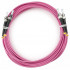 Cabeus FOP-50-OM4-ST-ST-5m Шнур оптический duplex ST-ST 50/125 mm OM4 5м LSZH Cabeus FOP-50-OM4-ST-ST-5m Шнур оптический duplex ST-ST 50/125 mm OM4 5м LSZH