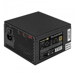 Exegate EX297233RUS Блок питания 850W 80 PLUS® GOLD 850VSP FC (ATX3.0, APFC, КПД 90% (80 PLUS GOLD), 120mm fan, 24pin, 2x(4+4)pin, PCIE5.0/12VHPWR, 4xPCI-E, 6xSATA, 3xIDE, 1xFDD, Full Cable Management