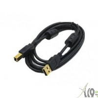 Bion Кабель  USB2.0, AM/BM, зол.разъемы, ферр.кольца, 1.8 м.  [Бион][BNCCF-USB2-AMBM-6]