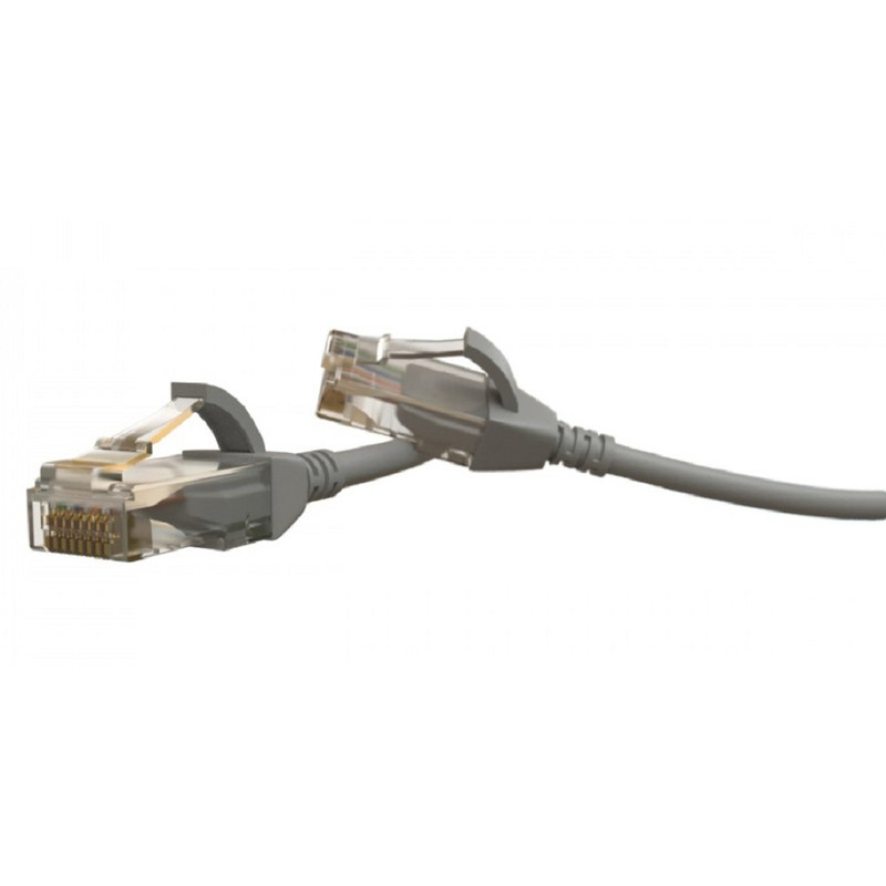 Hyperline PC-LPT-UTP-RJ45-RJ45-C6-1.5M-LSZH-GY Патч-корд U/UTP, категория 6 (100% Fluke Component Tested), 28AWG, LSZH, 1.5 м, серый														