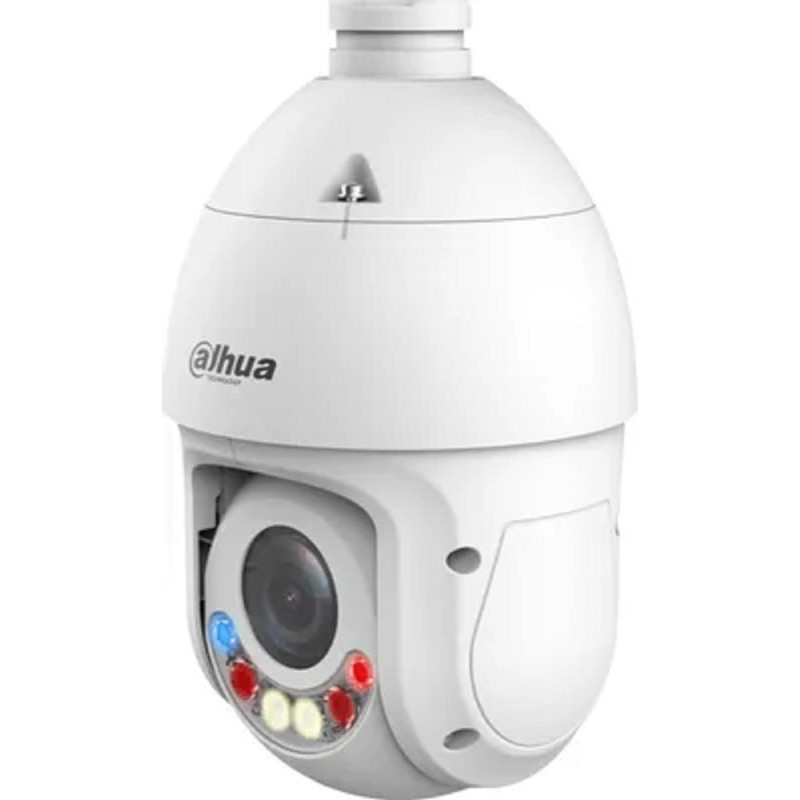 DAHUA DH-SD4E225GB-HNR-A-PV1 Уличная купольная PTZ IP-видеокамера с активным сдерживанием и ИИ 2Мп, 1/2.8” CMOS, моторизованный объектив 4.8~120мм (25x), видеоаналитика, ИК 100м, LED 50м, IP66