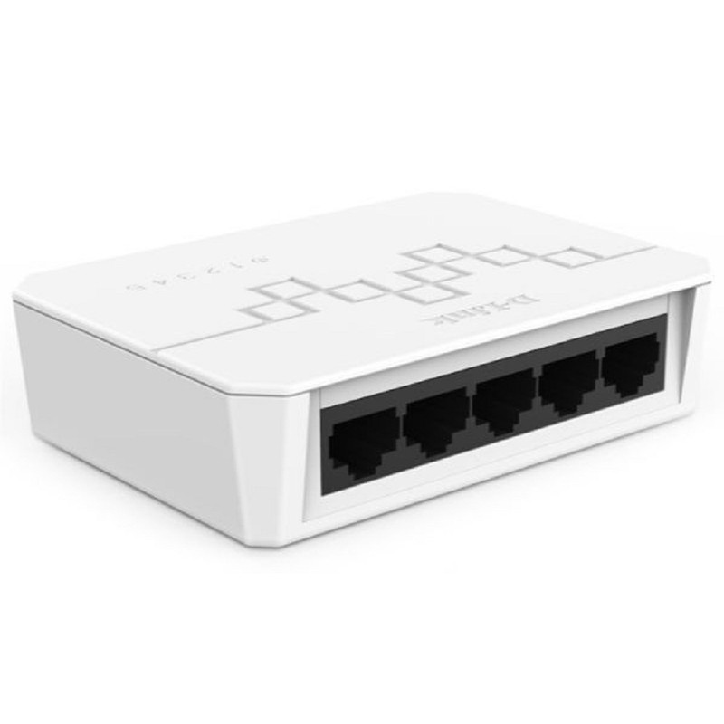 D-Link DES-1005C-CN Неуправляемый коммутатор с 5 портами 10/100Base-TX