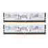 Оперативная память Apacer  DDR5  32GB  6000MHz DIMM NOX RGB White Gaming Memory CL38 1.35V Kit (2x16GB) (Retail) 2048*8  Heat Sink (Retail) 3 years (AH5U32G60C622MWAA-2)