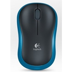 910-002239 Logitech Wireless Mouse M185 dark blue USB  