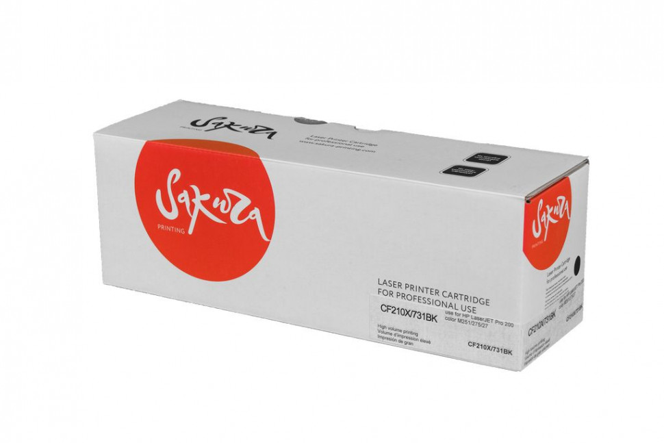 CF210X (HP 131X) / Canon 731Bk Картридж Sakura для HP LJ Pro M251/M276,Canon LBP7100Cn / 7110Cw, черный, 2400 к.