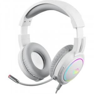 Defender Игровая гарнитура Mento RGB, 3.5мм, белые Redragon (70708)