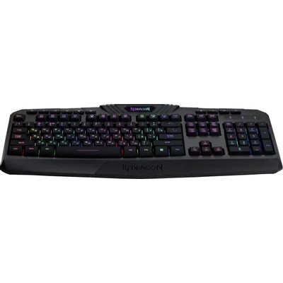 Redragon Беспроводная клавиатура Harpe Wireless б.п.2.4G ,RGB,черная [78121]
