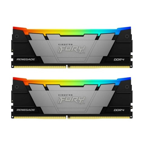 Память оперативная/ Kingston 64GB 3600MT/s DDR4 CL18 DIMM (Kit of 2) FURY Renegade RGB