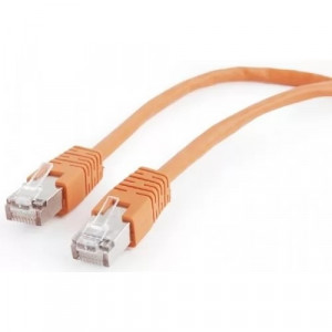Патч-корд PP22-2M/O 1000G FTP 4 пары cat5E CCA molded 2м оранжевый RJ-45 (m)-RJ-45 (m)