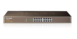 TP-Link TL-SF1016 Коммутатор 16-port 10/100M Desktop Switch, 16 10/100M RJ45 ports, Plastic case