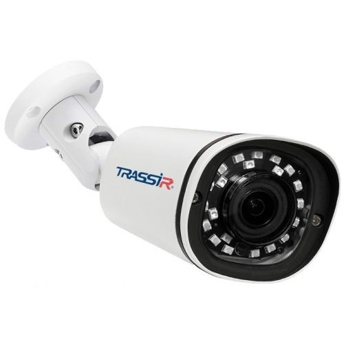 TRASSIR TR-D2121IR3 v6 2.8 Уличная 2Мп IP-камера с ИК-подсветкой. Матрица 1/2.7" CMOS, разрешение 2Мп FullHD (1920?1080) @25fps, чувствительность: 0.005Лк (F1.8), режим "день/ночь" (механический ИК-фи