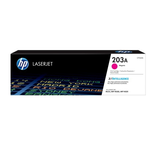 HP CF543A Картридж 203A Magenta {CLJ Pro MFP M254/280/281} (1300 стр)